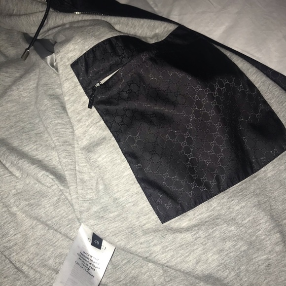 Gucci nylon black jacket size 46 ( US small) - Picture 5 of 6